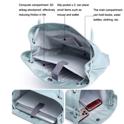 For Apple Macbook Shoulder / Handheld / Messenger Computer Bag, Size: Small(Black+Black Mouse Pad) by bashfashion