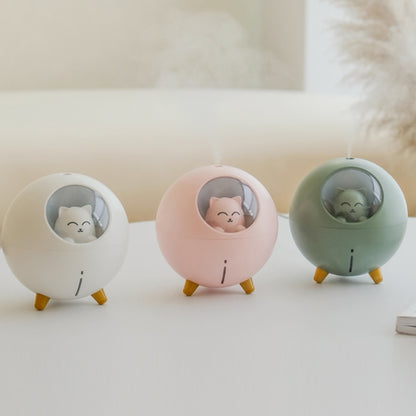 WT-TX5 USB Direct Insert Version Humidifier Mini Planet Cat Desktop Purifier(Pink) by bashfashion