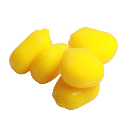 50pcs /Pack HENGJIA SO183 Floating Water Corn Soft Bait Plastic Lua Dummy Lures(Luminous Color) by HENGJIA