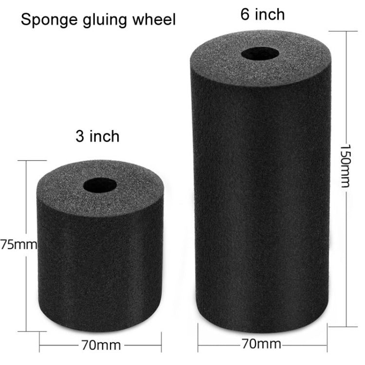 MYTEC Manual Glue Applicator Roller Type Gluer Small Manual Gluing Machine, Style: 6 inch Non-adjustable by MYTEC