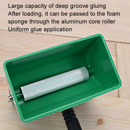 MYTEC Manual Glue Applicator Roller Type Gluer Small Manual Gluing Machine, Style: 6 inch Non-adjustable by MYTEC