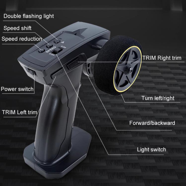 1:43 Full Scale Mini 4WD Drifting Charging Remote Control Car, Color: 4302G Blue M3 With Gyroscope by bashfashion