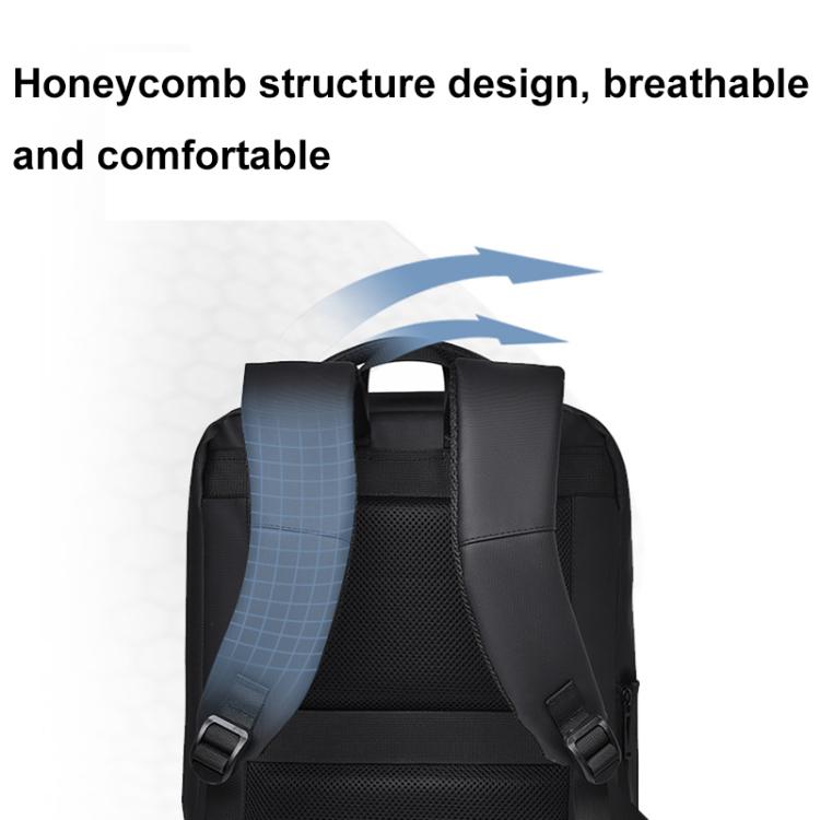 OUMANTU 2103 Large Capacity Multi-Compartment Waterproof Laptop Backpack With USB Port(Green) by OUMANTU