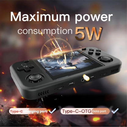 O30S 3.5-inch IPS Screen Open Source Handheld Game Console Linux System, Memory: 128G(Red) by bashfashion