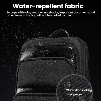 Tigernu T-B9121 17 Inch Men Expandable Waterproof Lightweight Laptop Backpack With Floating Zipper by Tigernu
