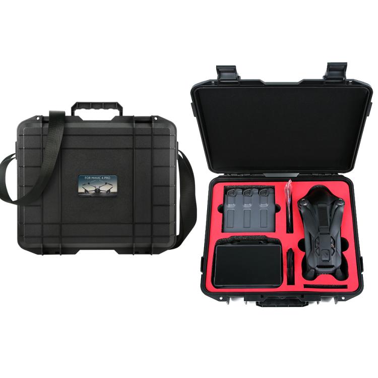 For DJI Mavic 4 Pro Creator Combo RC Pro 2 Explosion-Proof Case Storage Box Suitcase With Shoulder Strap(Colorful Pattern) by bashfashion